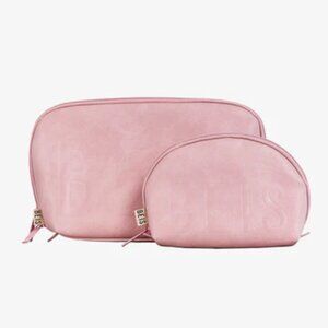 NWT Beis Cosmetic Bag in Atlas Pink